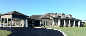 Front drive view of our new senior assisted living home in Dalton, Georgia